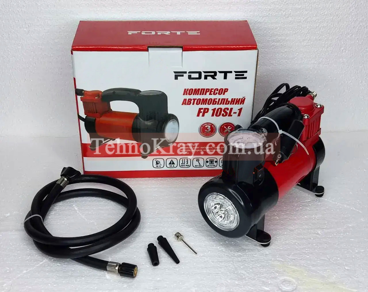 Автомобільний компресор Forte FP 10SL-1