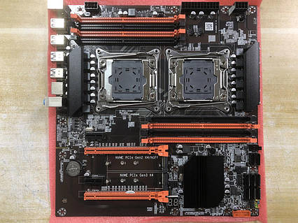 Cерверная материнская плата на 2 процессора Atermiter X99