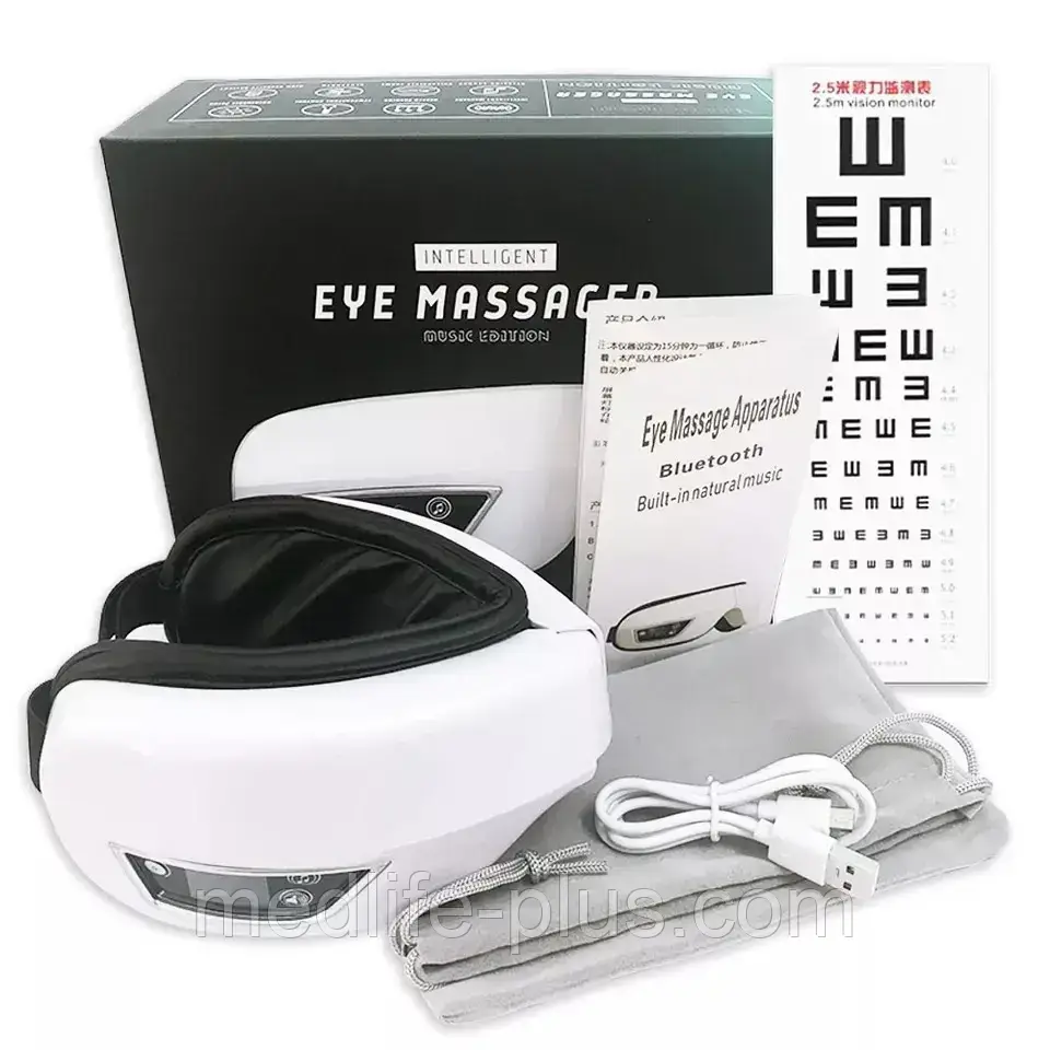 Масажер для очей по типу "Бріз" iSee Bluetooth