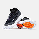 Чоловічі кросівки Nike ACG Mountain Fly Gore-Tex Black White, водовідштовхувальні чорно-білі кросівки найк асг маунтін гортекс, фото 5