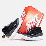 Чоловічі кросівки Nike ACG Mountain Fly Gore-Tex Black White, водовідштовхувальні чорно-білі кросівки найк асг маунтін гортекс, фото 4