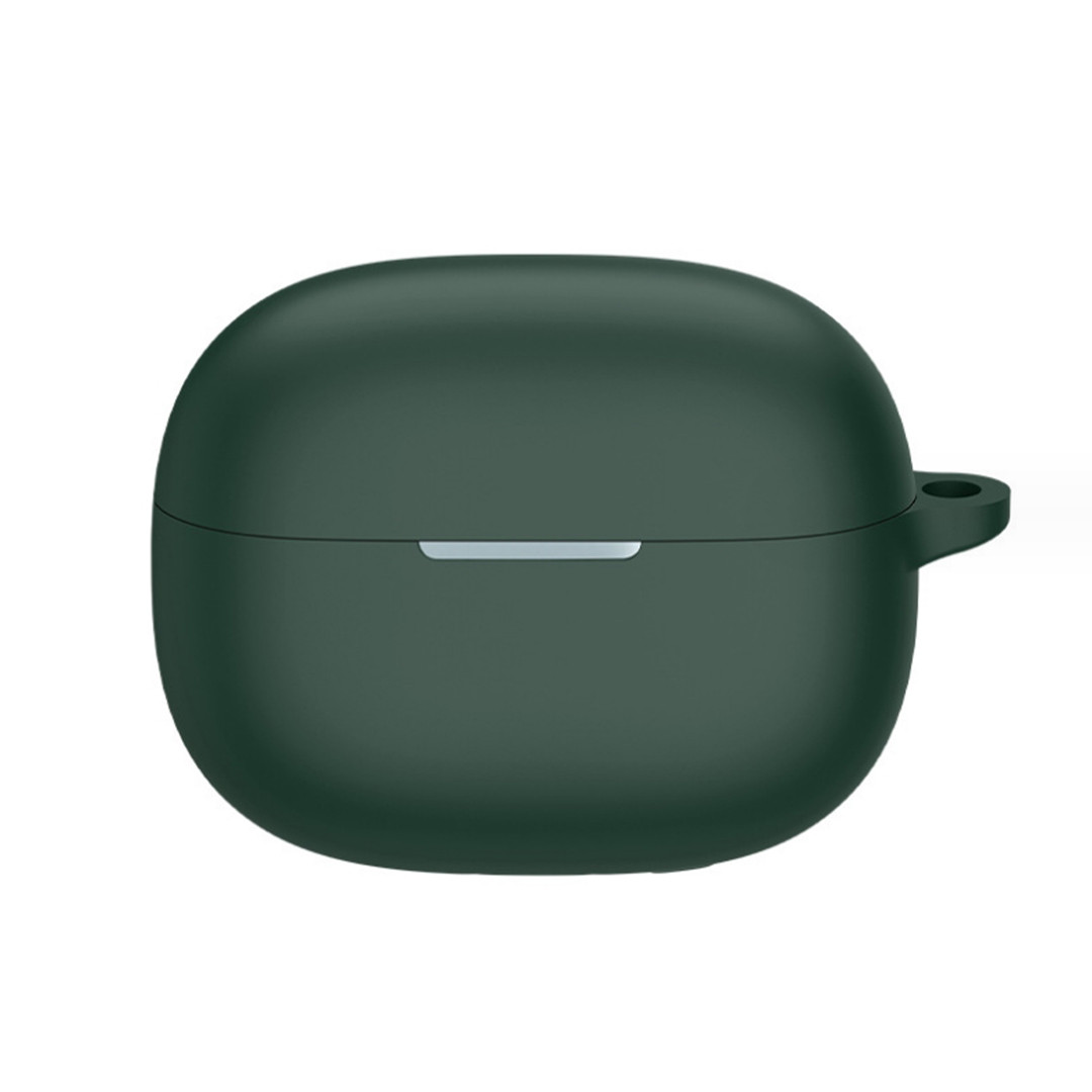 Силіконовий чохол для Xiaomi Redmi Buds 5 Pro | чохол + карабін | зелений