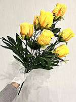 Штучна троянда на папороті ( 64 см), фото 8