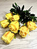 Штучна троянда на папороті ( 64 см), фото 7