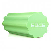 Массажный ролик профилированный Edge YOGA Roller EVA RO3-45 45*15 см Зеленый CT, код: 8033222