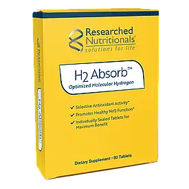 H2 Absorb™ Молекулярний водень, 60 шипучих табл., строк до 02/2028