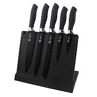 Набор ножей UNIQUE UN-1841 Набор кухонных ножей с подставкой Наборы ножей нержавеющая сталь Кухонные ножи kpl