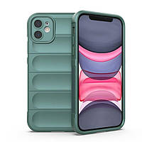 Чехол для Apple iPhone 12 Dark Green