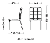 Стілець барний «RALPH», фото 2