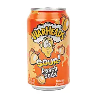 Кислая газировка WarHeads Sour Black Peach Soda 355ml