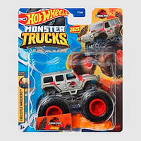 Машинка Хот Вилс Монстр Трак Monster Trucks Jeep Jurassic Park Hot Wheels HLT08