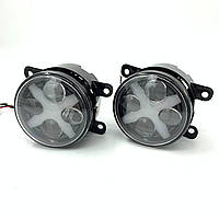 Фара диодная противотуманная HD X 3,5" DRL- white 30W (к-т 2 шт) Противотуманки диодные Светодиодные фары