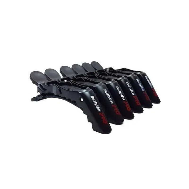 Затискачі для волосся BaByliss Pro Croco Clip 6 шт. M2941E, фото 1