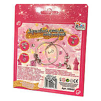 Браслет, набір шармів, набір для творчості, прикраси Зірковий стиль, FunGame, 5+, в кор рожева 15*4*18см (40869), фото 2