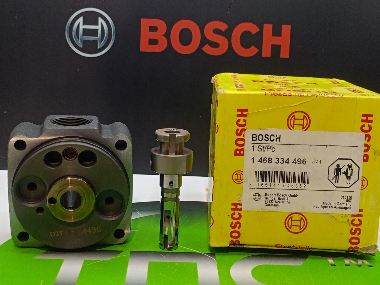 Плунжерна пара (корпус розподільника) VE 4/12R 1 468 334 496 BOSCH CDC/PERKINS