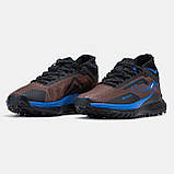 Чоловічі кросівки Nike React Pegasus Trail 4 Gore-Tex Brown Black Blue, коричневі кросівки найк реакт пегасус трейл 4 гор текс, фото 2