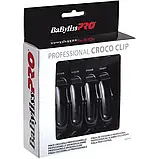 Затискачі для волосся BaByliss Pro Croco Clip 6 шт. M2941E, фото 4