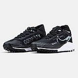 Чоловічі кросівки Nike React Pegasus Trail 4 Gore-Tex Black White, чорно-білі кросівки найк реакт пегасус трейл 4 гор текс чорні, фото 2