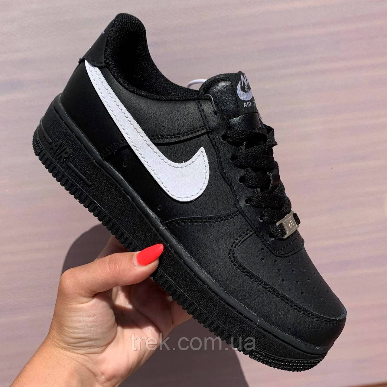 Кросівки шкіряні чорно-білі /23131/ 36р, фото 1