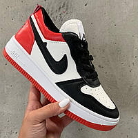 Кросівки червоно-білі /23136/ 38р