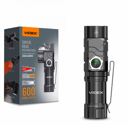 Ліхтар VIDEX VLF-A244RH 600Lm 5000K