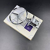 Хромований значок Mercedes RESTEQ — металева емблема на капот автомобіля, автоаксесуар для Мерседес, фото 6