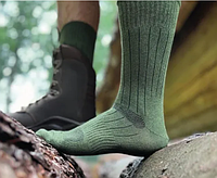 Трекинговые носки зсу тактические военные, мужские демисезонные однотонные носки высокие 40 - 42