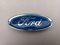 FORD ФОРД Эмблема мушля на капот/крышку багажника диаметром 125Х50 мм МУШЛЯ Fiesta, Mondeo, Transit, Escort
