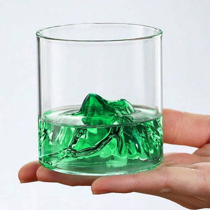 Низький стакан "Зелена гора" для віскі, 150мл, фото 2