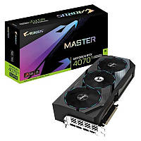 Видеокарта GF RTX 4070 Ti Super 16GB GDDR6X Aorus Master Gigabyte (GV-N407TSAORUS M-16GD)