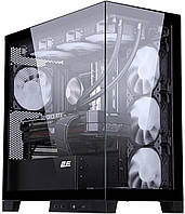 Корпус 2E Gaming Fantom Tempered Glass без БП (2E-GK701B) Black