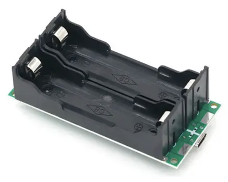 Модуль керування джерелом безперебійного живлення і заряду ДБЖ UPS - 5В 3А, працює від 2x18650, Туре-C, фото 2