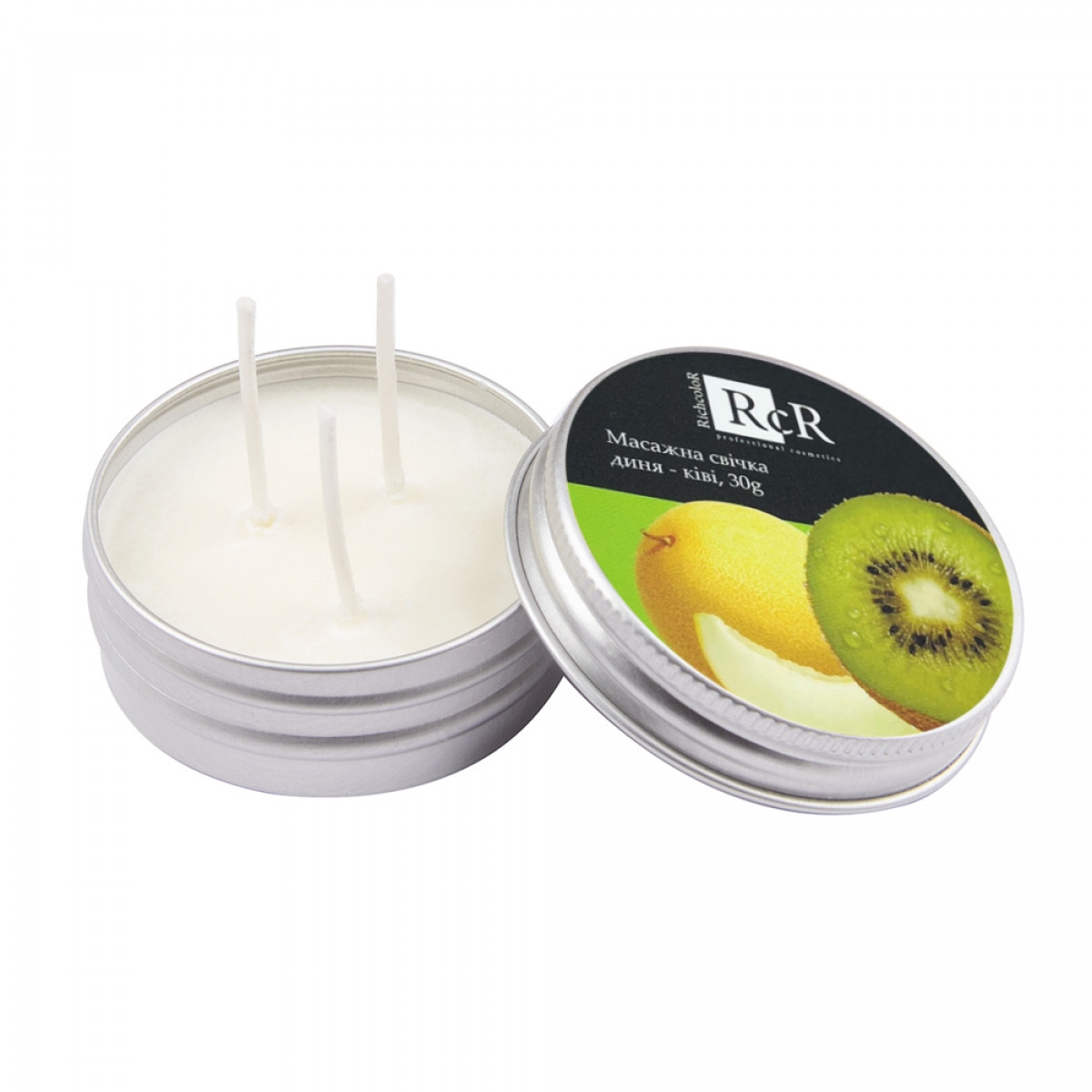 Масажна свічка Richcolor Диня-Ківі, 30 г, фото 1