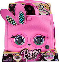 Интерактивная сумочка Purse Pets Розовый кролик Банни Holly Hops Bunny 6066782
