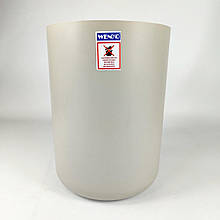 Контейнер сміттєвий з відкидною кришкою Wenko Brasil Taupe 19,5 x 19,5 x 31 см (B00K6ED81S) 4022