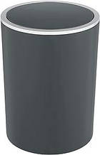 Контейнер сміттєвий Wenko з кришкою Inca 5 л пластик Темно-сірий (B09XQVRVDY) 4028