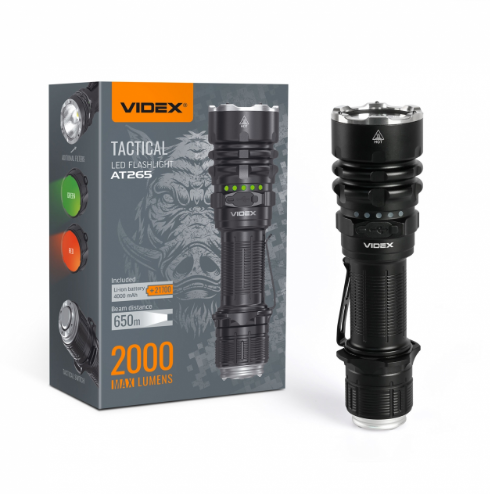 Ліхтар VIDEX VLF-AТ265 2000Lm 6500K
