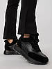 Кросівки жіночі зимові чорні з високою підошвою,на платформі,з хутром комбіновані, фото 10