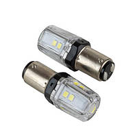 Лампа PULSO/габаритная/LED 1157/BAY15d/12SMD-2835/9-36v/550/100lm (LP-66157W)