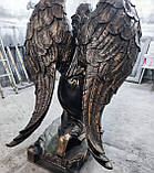 Статуя Ангел з полімеру (литого каменю) 135 см, фото 3