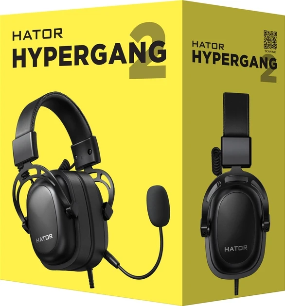 Гарнiтура Hator Hypergang 2 Black (HTA-910)