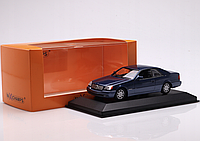 Коллекционная модель авто Mercedes-Benz 600 SEC Coupe 1992, синий металлик Minichamps 1:43