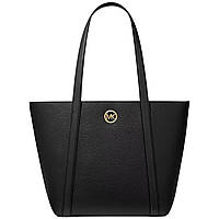 Велика шкіряна сумка Michael Kors Hadleigh чорна 38F3G8FT7L