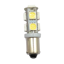 Світлодіодна лампа T4W BA9S 9SMD 5050 Біла 12V