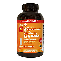 Мощная смесь для здоровья связок, сухожилий и костей Member's Mark Triple Strength Glucosamine Chondroitin 340