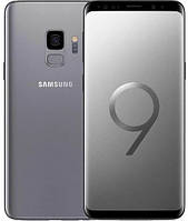 Смартфон Samsung Galaxy S9 Duos SM-G9600\DS 4\64Gb Titanium Gray 2sim проц. Snapdragon 845, NFC, AMOLED