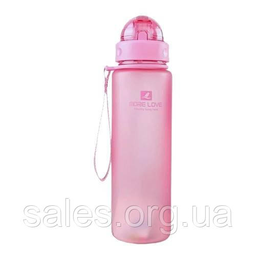 Пляшка для води CASNO 560 мл MX-5029 Рожева SC, код: 7541709