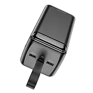 Портативний зарядний пристрій Power Bank BOROFONE BJ14D 50000 mAh 2USB Type-C З швидкою зарядкою та ліхтариком, фото 3