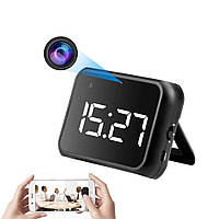 Цифровой будильник часы IP Wi-Fi Enpus camera clock. HDlivecam