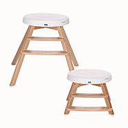 Стільчик для годування 3в1 Lorelli Napoli Pink Bears сидіння з поворотом на 360°, фото 5